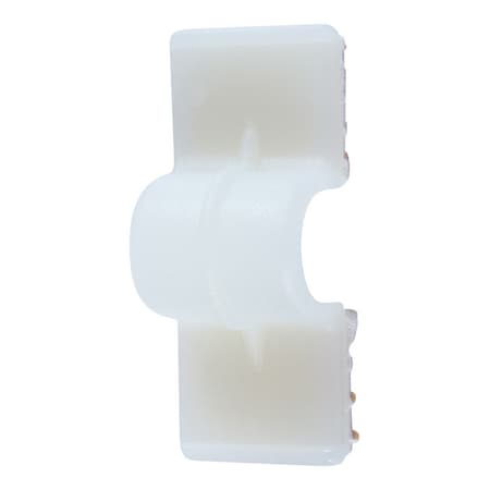 Jandorf Cable Clip, Nylon, 3/8 in Bundle Dia., Natural, 1-1/2 in L 61412